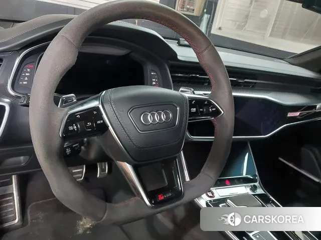 Audi RS7 (4K) 2021 Красный из Кореи, фото 2
