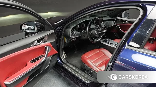 Kia Stinger 2018 Синий из Кореи, фото 2