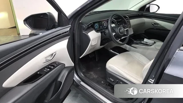 Hyundai Tucson Hybrid (NX4) 2022 Серый из Кореи, фото 2