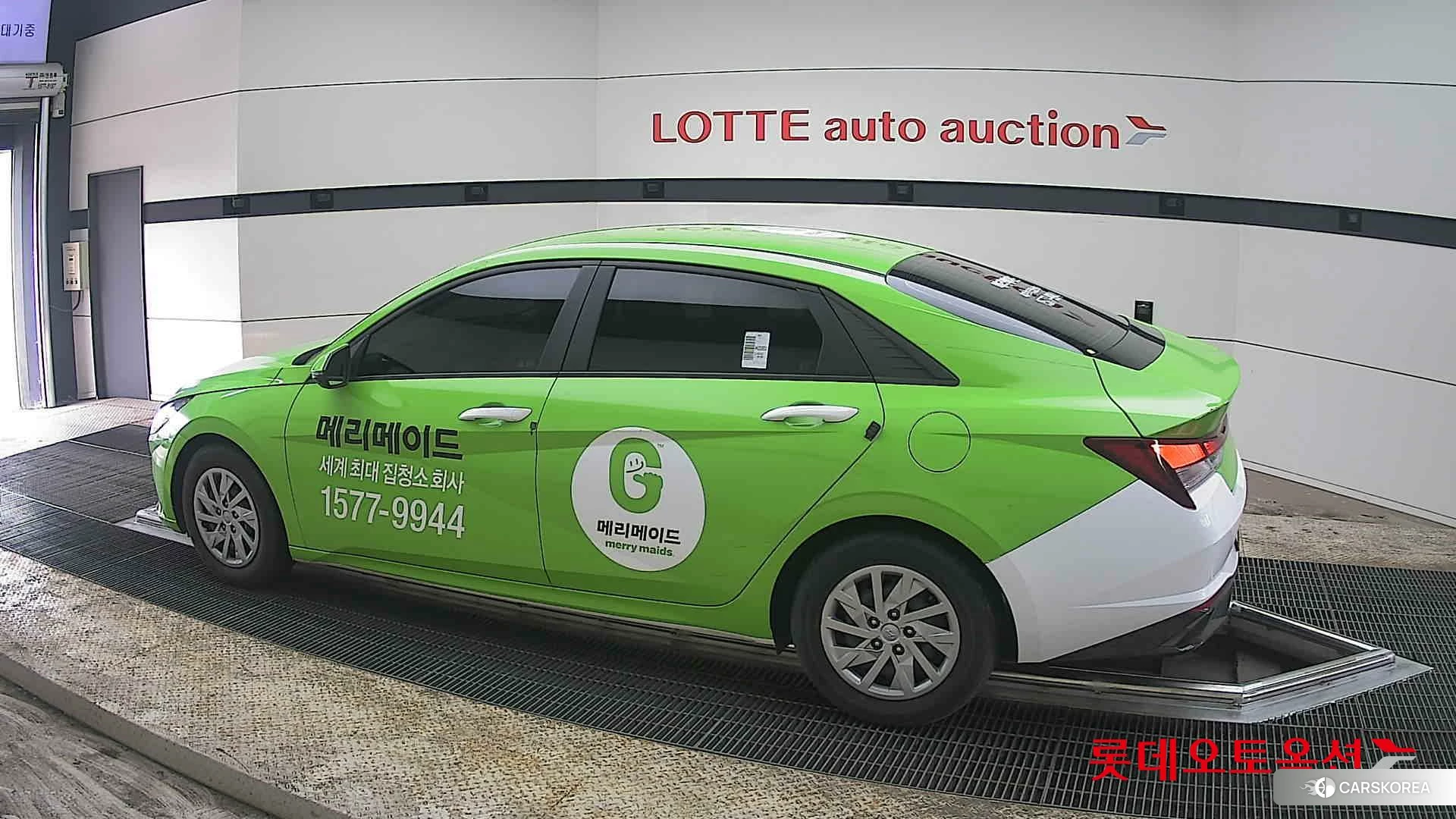 Hyundai Avante 2022 Polar White из Кореи, фото 2