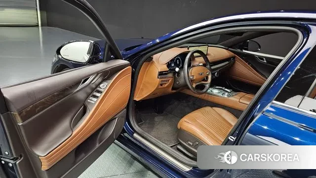 Genesis G80 (RG3) 2020 Синий из Кореи, фото 2