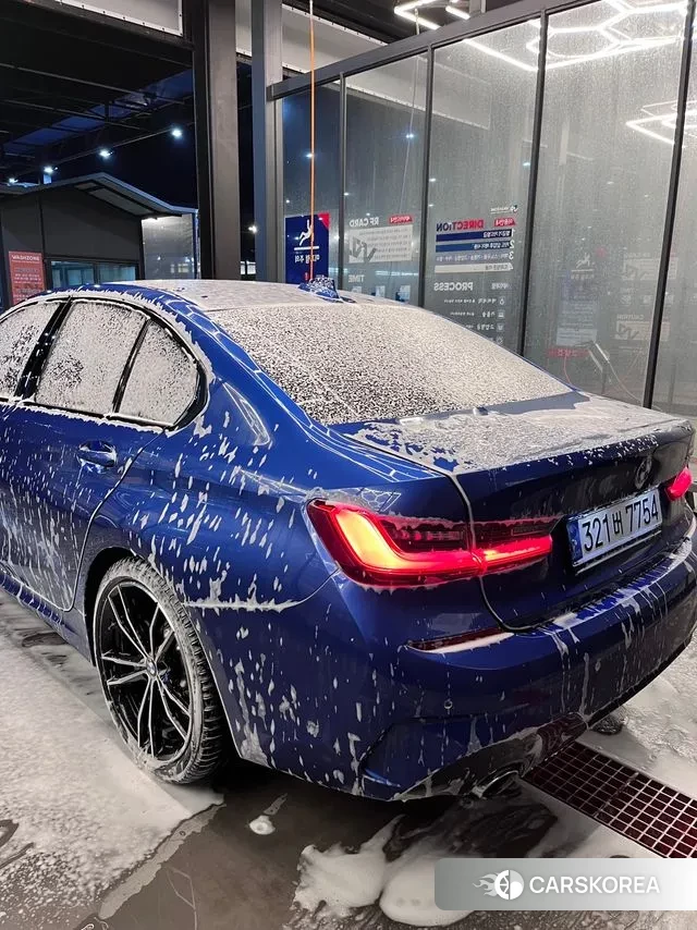 BMW 3 Series (G20) 2020 Синий из Кореи, фото 2