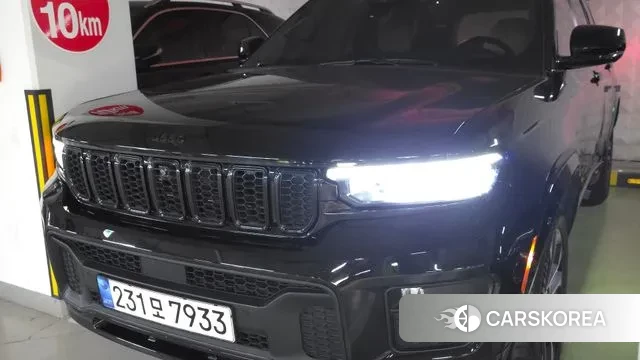 Jeep Grand Cherokee (WL) 2022 Черный из Кореи, фото 2