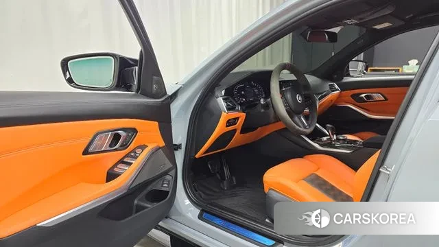 BMW M3 (G80) 2022 Серебристо-серый из Кореи, фото 2