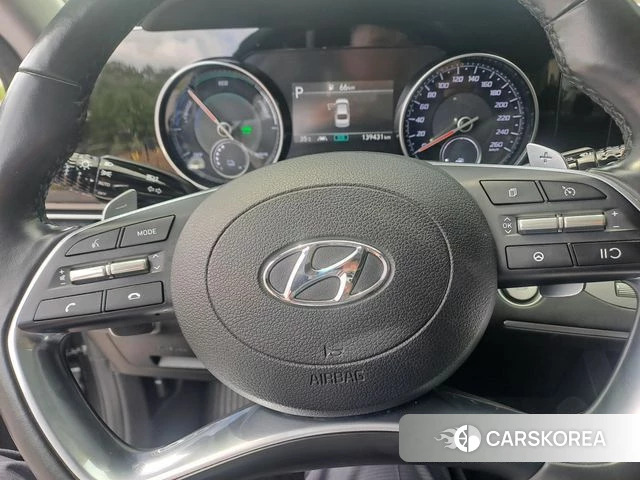Hyundai The New Grandeur IG Hybrid 2021 Серый из Кореи, фото 2