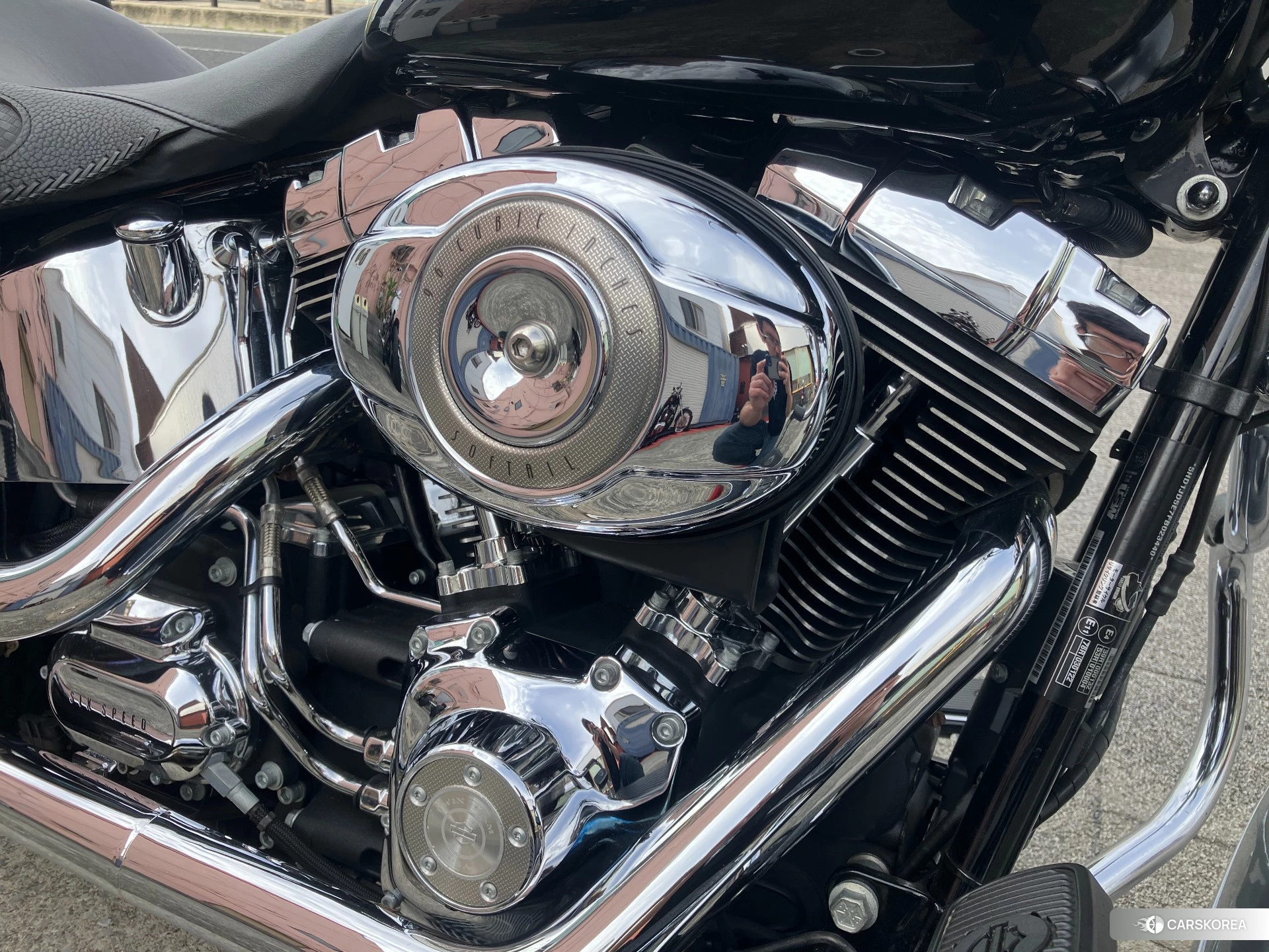 Harley-Davidson Softail Deluxe FLSTN1580 2015 из Японии, фото 4