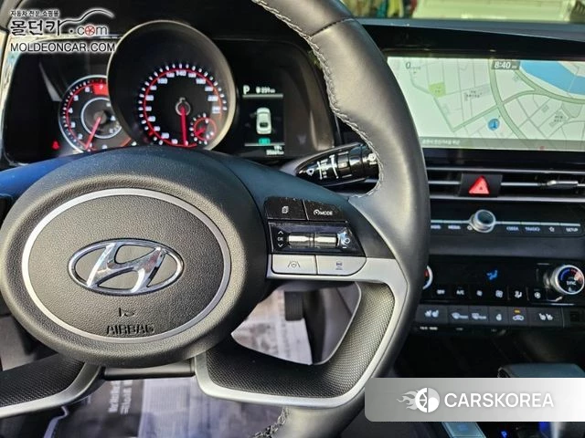 Hyundai Avante (CN7) 2023 Белый из Кореи, фото 2