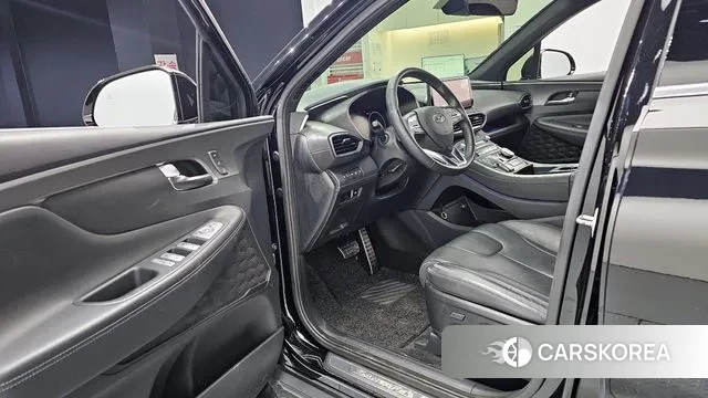 Hyundai The New Santa Fe 2022 Черный из Кореи, фото 2