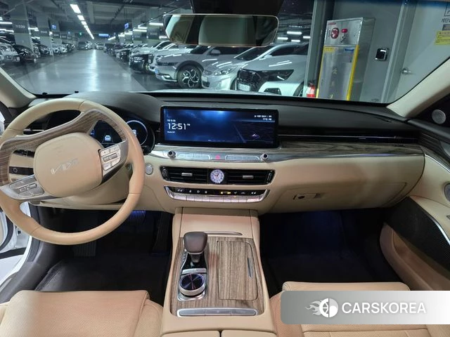 Kia The New K9 2nd generation 2022 Белый из Кореи, фото 2