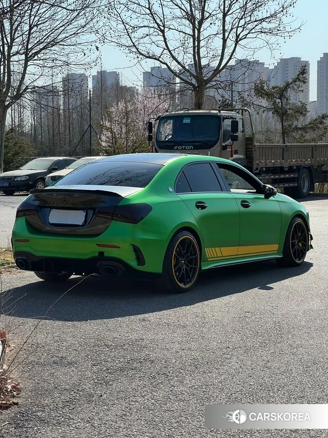 Mercedes-Benz Class A AMG 2021 Зеленый из Китая, фото 2