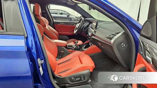 BMW X4M (G02) 2024 Синий из Кореи, фото 2