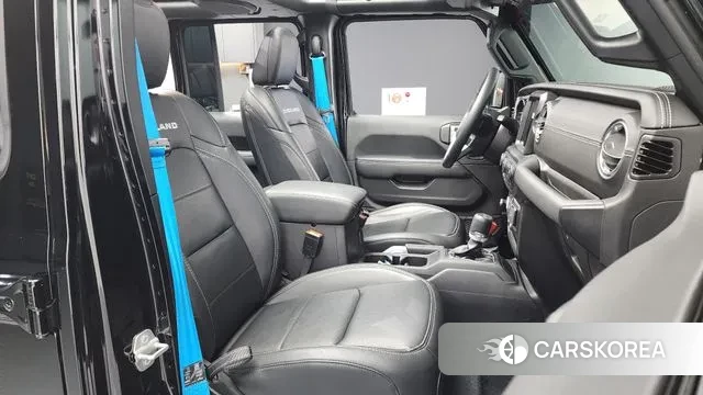Jeep Wrangler (JL) 2022 Черный из Кореи, фото 2