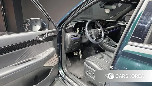 Hyundai The New Palisade 2022 Темно-зеленый из Кореи, фото 2