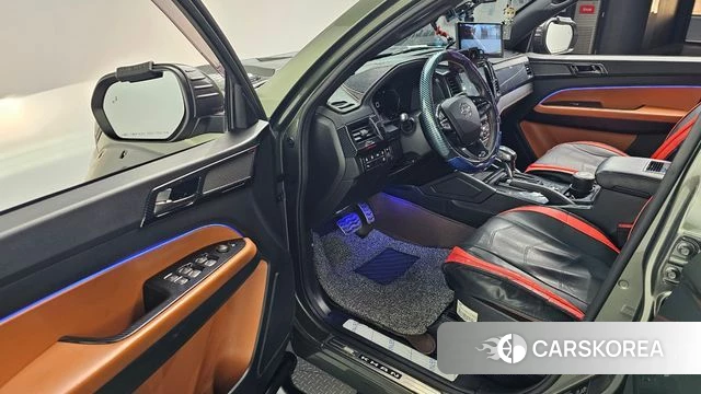 Ssangyong The New Rexton Sports Cannes 2022 Темно-зеленый из Кореи, фото 2