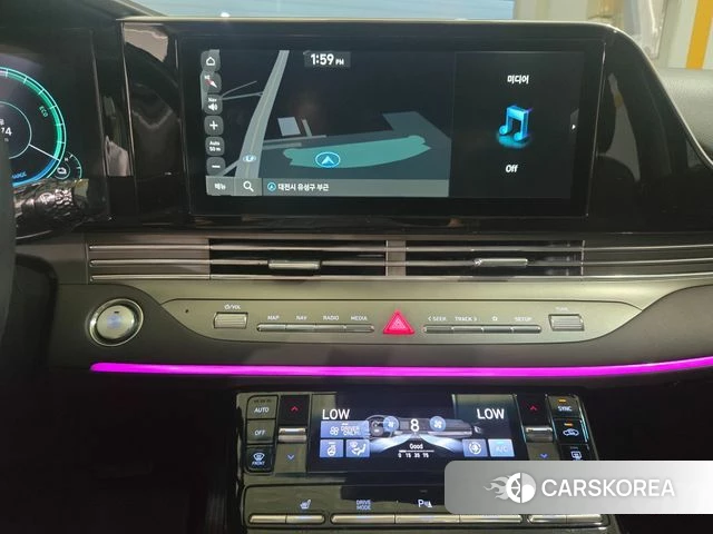 Hyundai The New Grandeur IG Hybrid 2020 Белый из Кореи, фото 2