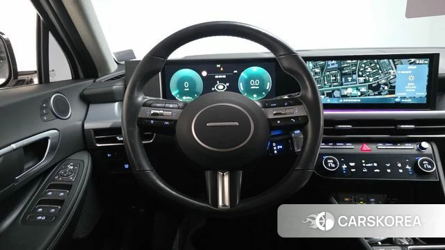Hyundai Sonata D Edge Hybrid (DN8) 2023 Белый из Кореи, фото 2
