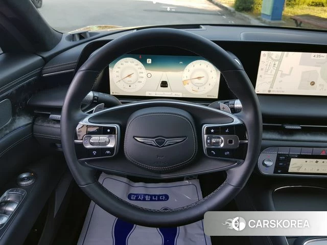 Genesis G90 (RS4) 2023 Черный из Кореи, фото 2