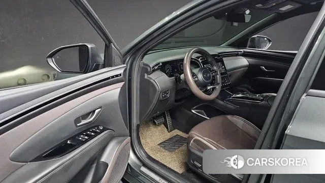 Hyundai Tucson Hybrid (NX4) 2021 Серый из Кореи, фото 2