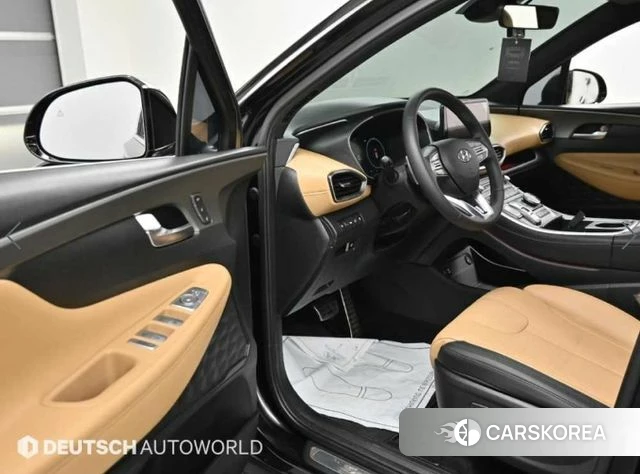 Hyundai The New Santa Fe 2023 Черный из Кореи, фото 2