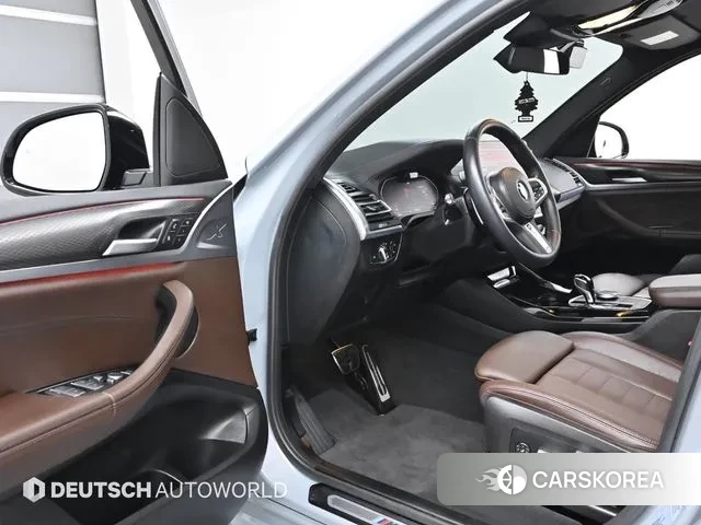 BMW X3 (G01) 2023 Небесно-голубой из Кореи, фото 2