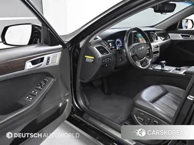 Genesis G80 2019 Черный из Кореи, фото 2