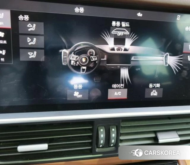 Porsche Cayenne (PO536) 2020 Черный из Кореи, фото 2