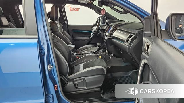 Ford Ranger 3rd Generation 2021 Небесно-голубой из Кореи, фото 2