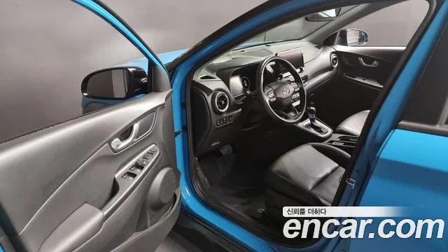 Hyundai The New Kona Hybrid 2021 Синий из Кореи, фото 2