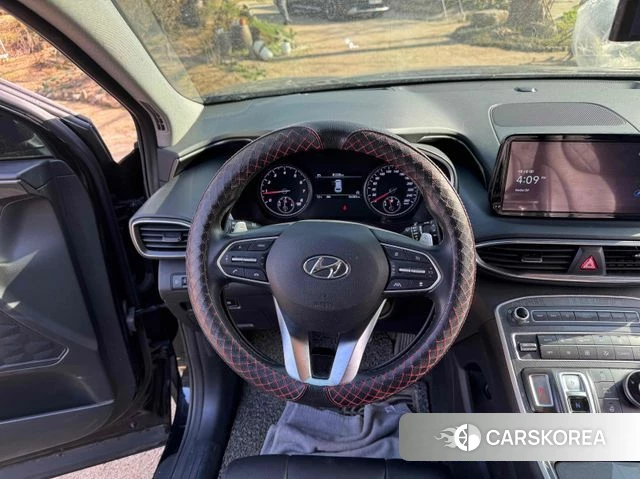 Hyundai The New Santa Fe 2021 Черный из Кореи, фото 2