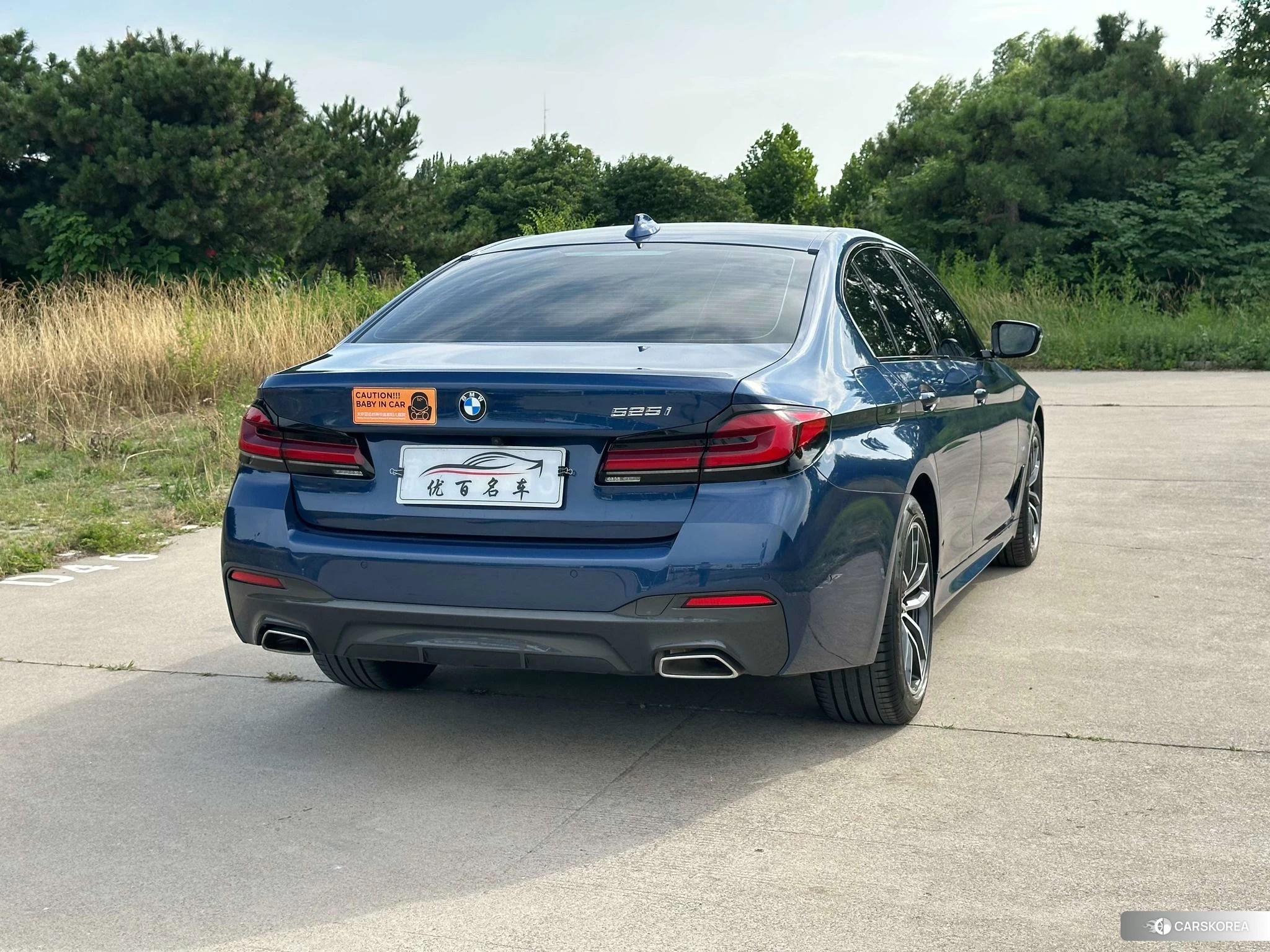 BMW 5 series 2020 Синий из Китая, фото 2