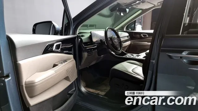 Kia The New Carnival 4th Generation 2023 Небесно-голубой из Кореи, фото 2