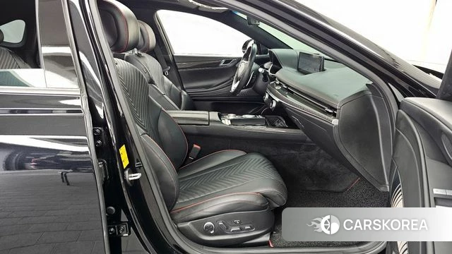 Genesis G80 (RG3) 2022 Черный из Кореи, фото 2