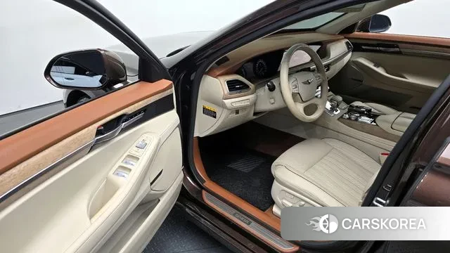Genesis G90 2021 Коричневый из Кореи, фото 2