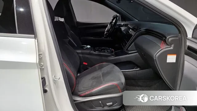 Hyundai Tucson Hybrid (NX4) 2021 Белый из Кореи, фото 2