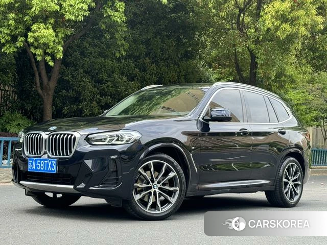 BMW X3 2021 Черный из Китая, фото 2