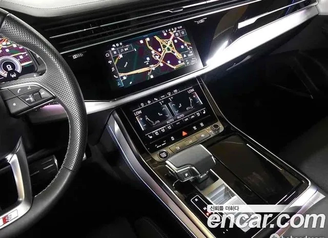 Audi Q8 (4M) 2023 Черный из Кореи, фото 2