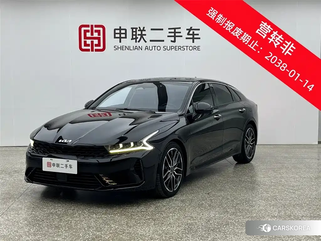 Kia K5 2023 Черный из Китая, фото 2