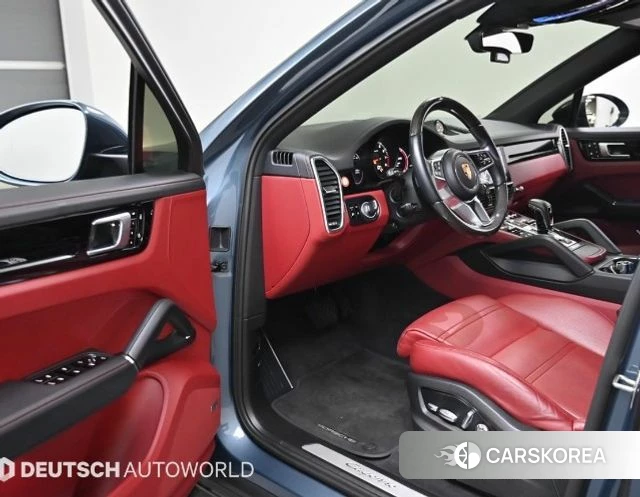 Porsche Cayenne (PO536) 2020 Синий из Кореи, фото 2