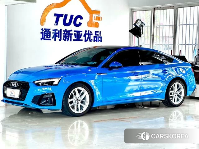 Audi A5 2021 Синий из Китая, фото 2