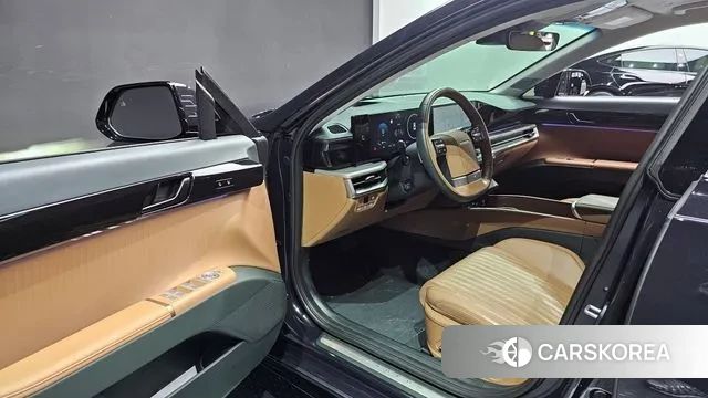 Hyundai Grandeur Hybrid (GN7) 2024 Черный из Кореи, фото 2