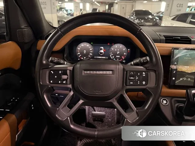 Land Rover Defender (L663) 2022 Черный из Кореи, фото 2