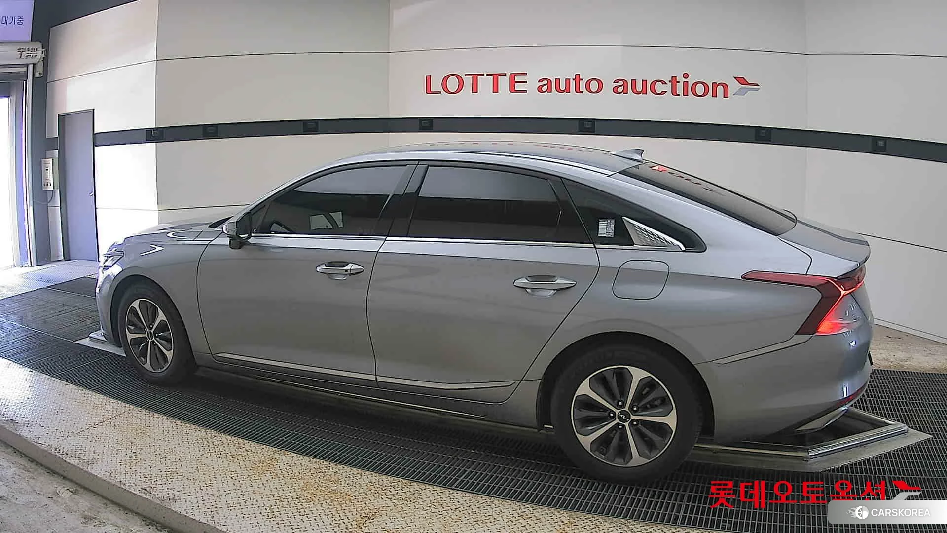 Kia K8 Hybrid 2022 Steelgray из Кореи, фото 2
