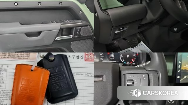 Land Rover Defender (L663) 2023 Синий нефрит из Кореи, фото 2