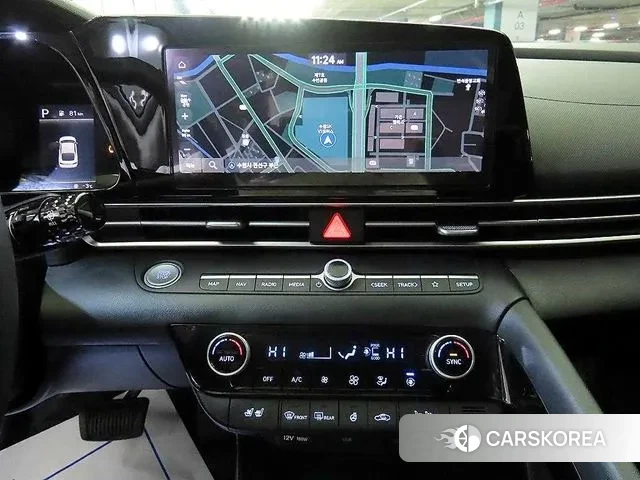 Hyundai Avante (CN7) 2023 Черный из Кореи, фото 2