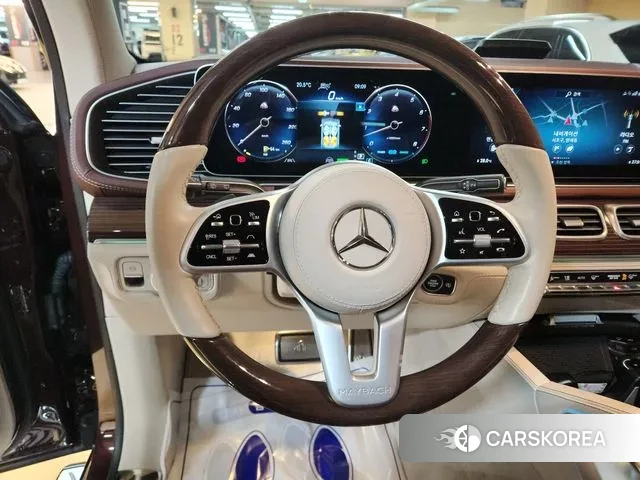 Mercedes-Benz GLS - Class X167 2021 Черный двухцветный из Кореи, фото 2