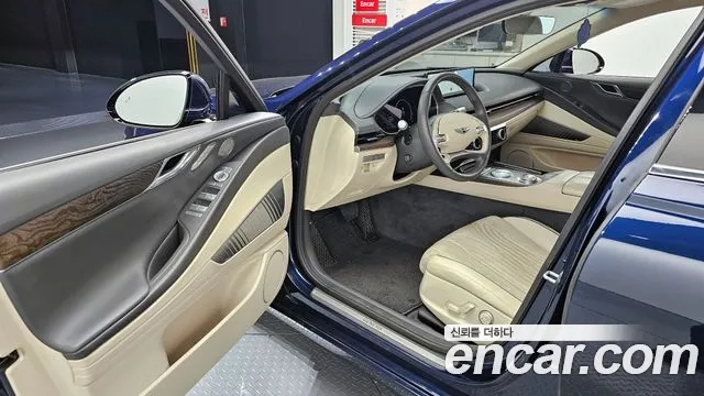 Genesis G80 (RG3) 2020 Синий из Кореи, фото 2