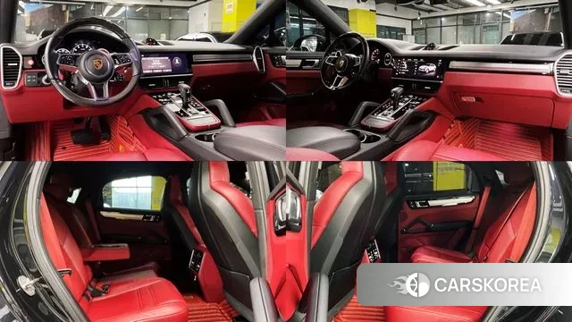 Porsche Cayenne (PO536) 2022 Черный из Кореи, фото 2