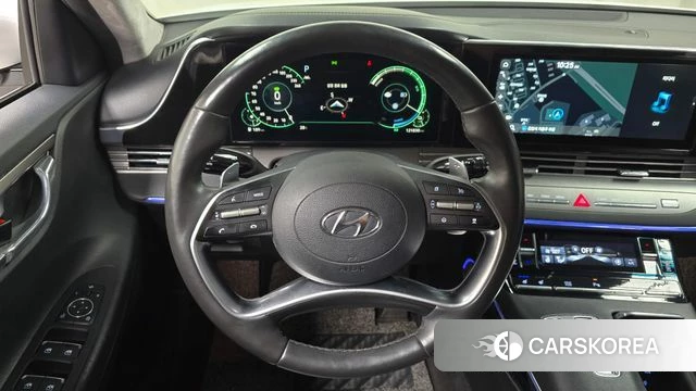 Hyundai The New Grandeur IG Hybrid 2022 Белый из Кореи, фото 2