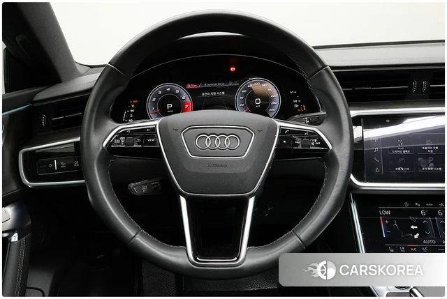 Audi A7 (4K) 2021 Белый из Кореи, фото 2