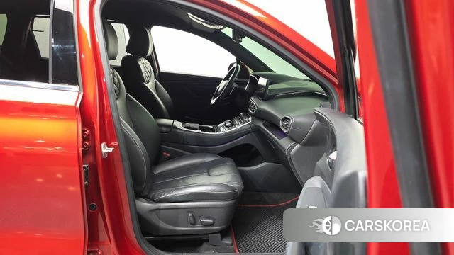 Hyundai The New Santa Fe 2021 Красный из Кореи, фото 2